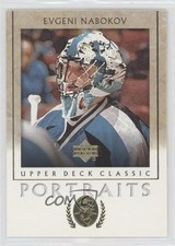 2002-03 Upper Deck Classic Portraits Evgeni Nabokov #83 0nx5