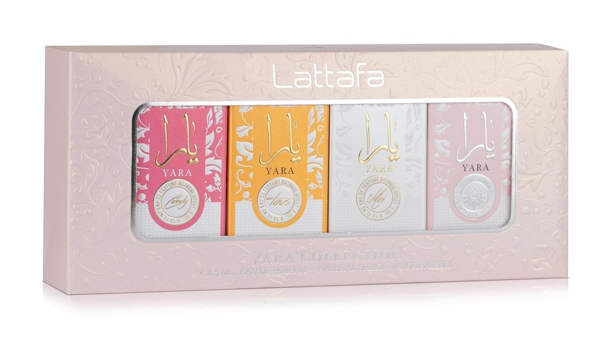 Yara Collection by Lattafa, 4 Piece Gift Set for Women | eBay