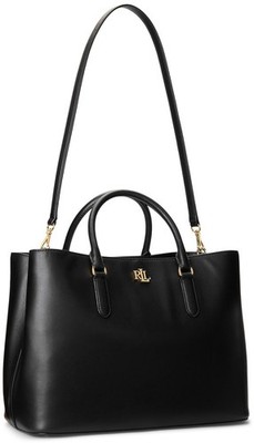 Ralph Lauren Marcy Leder Damen Henkeltasche schwarz Retourenware Neu - Sonstige