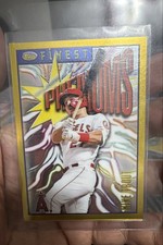 2023 Topps Finest Flashbacks - Finest Phenoms Mike Trout #173 Rare Gold