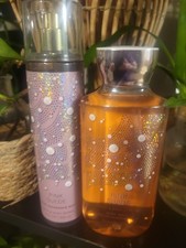 Bath And Body Works Pink Suede Body Mist And Body Wash