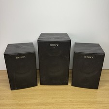 Sony Speaker System SS-SRP7000 Left And Right & 1 Mid Surround Sound Speakers