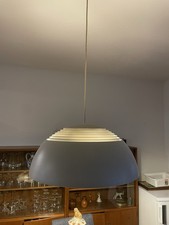 Louis Poulsen grau Pendel Lampe  50 cm Sauberen Zustand