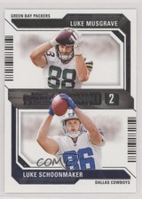 2023 Panini Contenders Round Numbers Luke Musgrave Luke Schoonmaker #11 0a6