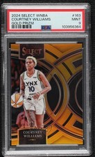 2024 Select WNBA Premier Level Gold Prizm 5/10 Courtney Williams PSA 9 MINT 1fl4