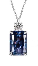 925 Pure Tanzanite Blue