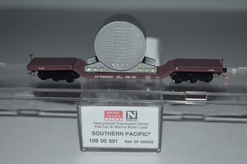 Escala N MTL 10900091 Southern Pac. Flatcar pesado con carga 470011 C54681 | Zustand: Used
