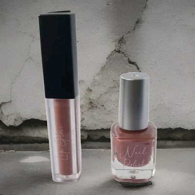 Matte Nude Lipgloss & Nude Nagellack, Kosmetik, Make-up Beauty Verbesserung 