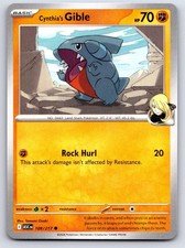 Cynthia's Gible 109/217 Common Ascended Heroes Pokemon