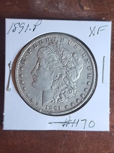 1891 P Morgan Silver Dollar ■ XF ■ #1170
