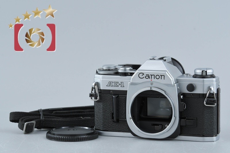 Canon AE-1 Silver シルバー #7872 Canon AE-1 Silver 35mm SLR Film Camera Body | eBay