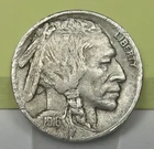 1916 Buffalo Nickel Very Fine   Obverse rim nicks & scratches on the reverse