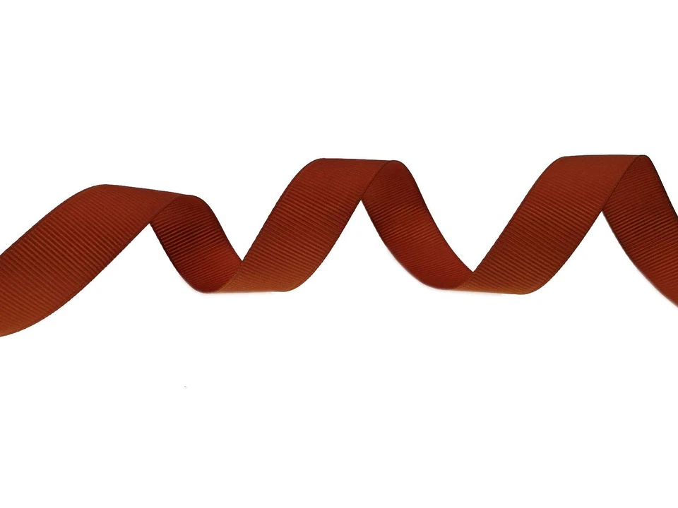 Grosgrain Ribbon 3/4 Inch 100 Yards Solid Coffee Roll Gift Wrapping Bows Craft - Image 4 of 4