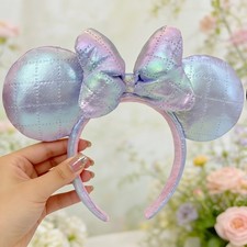 2025 Disney Parks Ears Iridescent Purple Minnie Mouse Ears Japan Tokyo Headband