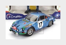 1:18 SOLIDO Renault Alpine A110 1600S Rally Montecarlo 1972 Darniche SL1804206 M
