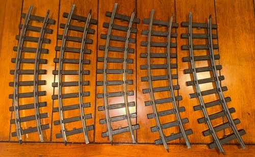 Bachman Big Haulers Curved Track 5 pieces G Gauge