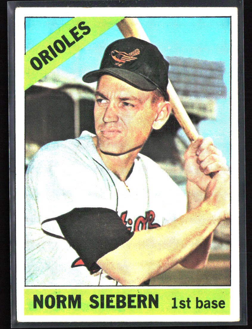 1966 Topps #14 Norm Siebern