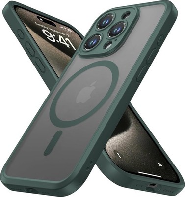 Magnetic Guard Case for iPhone 15 Pro Max 6.7 Inch Military Grade Drop Tested &