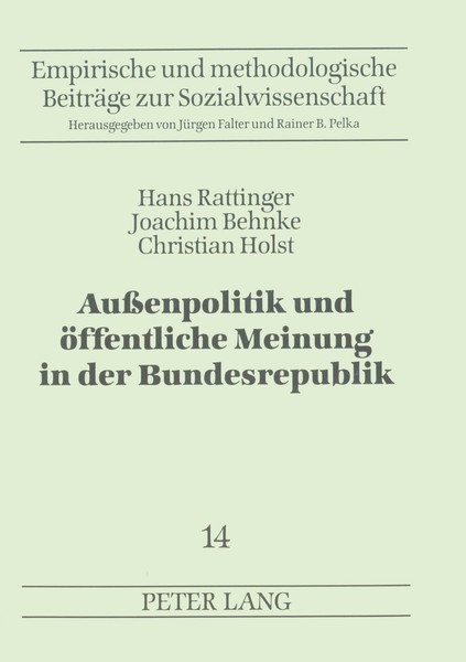 AußEnpolitik Und öFfentliche Meinung In Der Bundesrepublik Christian Holst-image