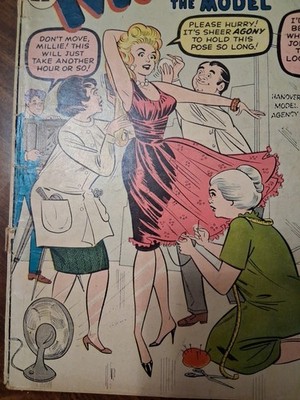 The Blonde Bombshell Millie The Model Mar. 113 Comic Book Vintage Rare