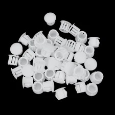 50Pcs 3/8 Inch Dia. Locking Hole Plugs Plastic Panel round Drill Hole,Furniture