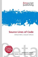 Lambert M. Surhone (U. A.) | Source Lines Of Code | Taschenbuch | Englisch