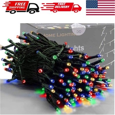 200 LED Fairy String Lights, 66ft Waterproof Cable - 8 Lighting Modes for Events