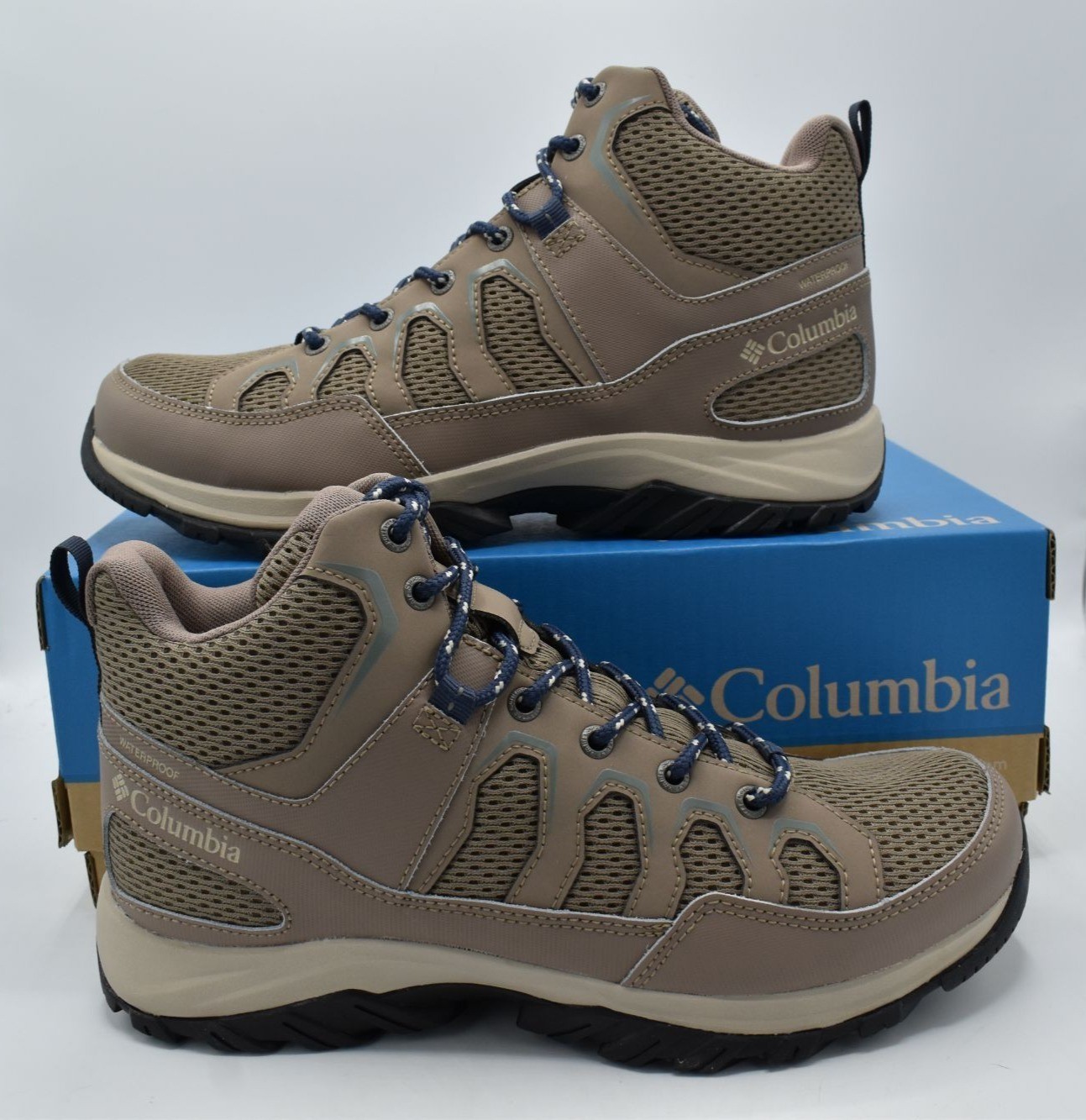 Columbia Womens 11 Granite Trail Omni-Tech Waterproof Mid Ash Brown Boots Shoes thumbnail 10