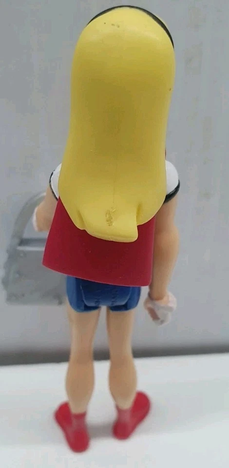 Mattel Dc Super Heroes Justice League Supergirl 3.5" Action Figure 2005 Cape Bag - image 3 of 4