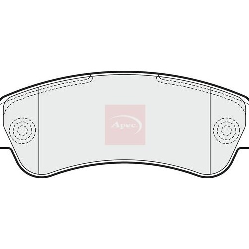 For PEUGEOT BOXER 2005 on BRAKE PADS (REAR) (R90) PAD1589