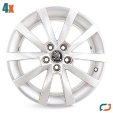 4x Original Skoda Kamiq Alufelgen Felgen 16 Zoll 657601025B 6x16 ET38 5x100