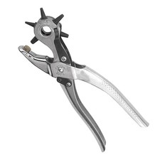 Weaver Leather Supply German Made Revolving Leather Hole Punch Tool, Adjustable
