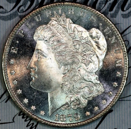 1879-S CAMEO DMPL PRISTINE+ GEM BU MS MORGAN SILVER DOLLAR DC290 FROM HOARD