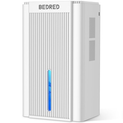 Dehumidifier, 95OZ Dehumidifier for Home 1000 Sq.Ft - Quiet with Auto Shut Off &