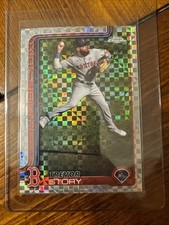 2025 Topps Chrome - Trevor Story #232 X-Fractor