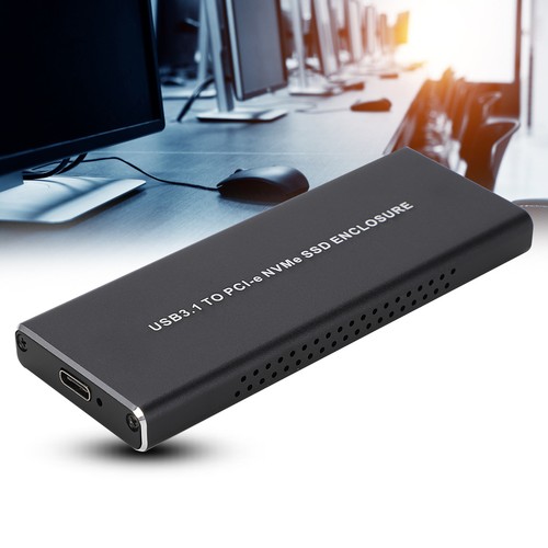 M.2 NVME To USB3.1 Portable Metal Hard Disk Box M2 SSD PCIE To TypE C SSD En NEW - Afbeelding 6 van 11