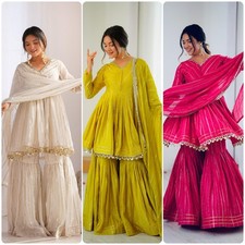 Pakistani Salwar Kameez Ready To Wear Eid Dress Suits Wedding Party Bollywood XL