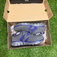 Skechers Women's Grey and Purple Trainers
