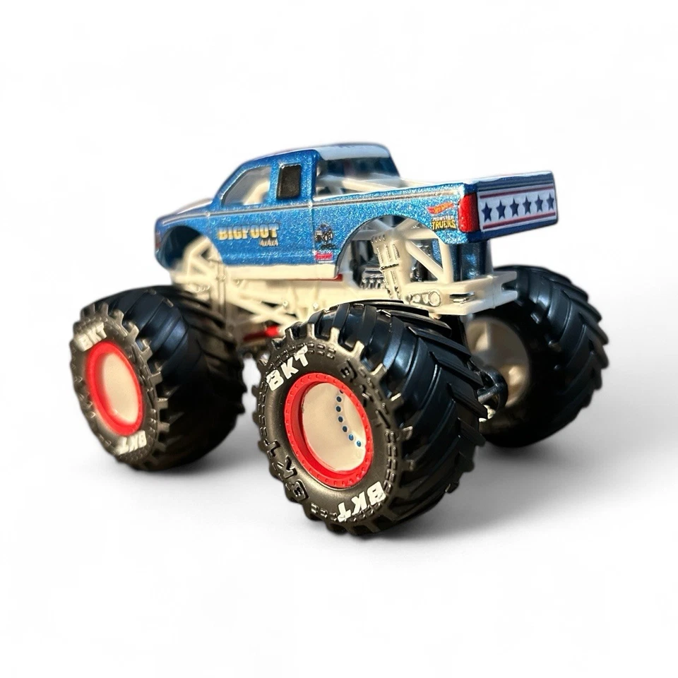 Monster Truck Bigfoot EE. UU. Diecast 1:64 raro personalizado; Hot Wheels; leer por favor Foto 2 de 4