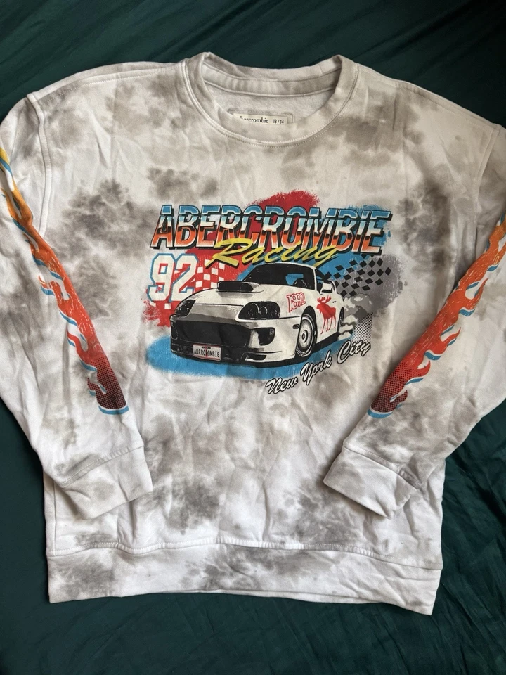 Conjunto de pantalones deportivos y sudaderas Abercrombie para niños talla 11/12 - 13/14 Foto 4 de 4