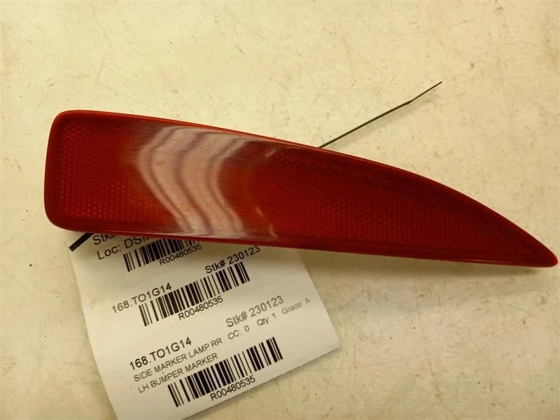 2014 TOYOTA YARIS 1.5L DRIVER SIDE REAR BUMPER MOUNTED SIDE MARKER - Image 2 of 4