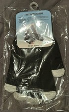 New Touch Screen Gloves Black Knit Unisex Smartphone Texting Winter One Size NIP