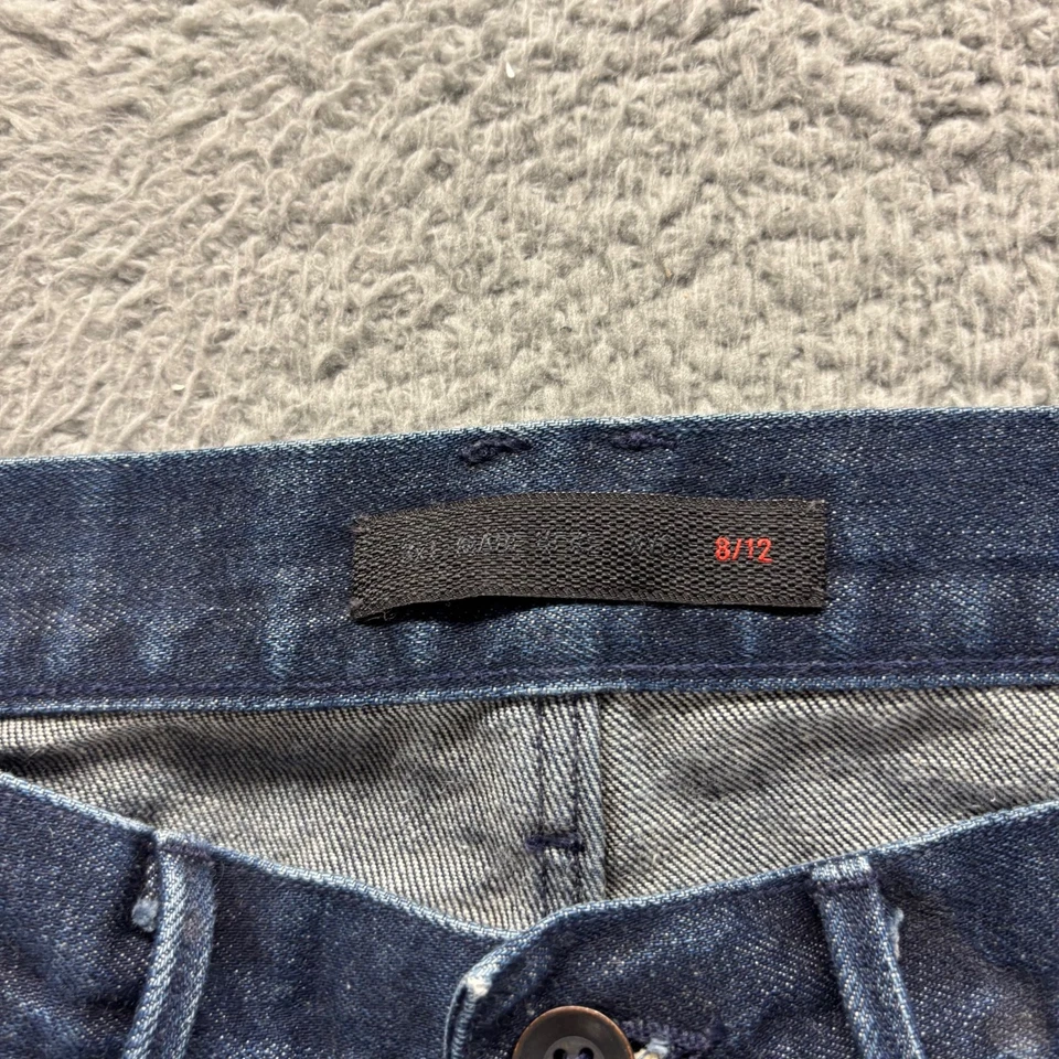 3x1 NYC Selvedge Jeans Mens 28x36 Blue Dark Wash Cotton Slim Fit Denim - Image 3 of 4