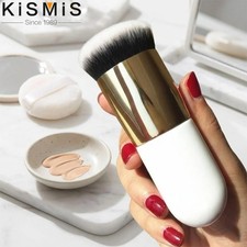 Pro Kabuki Makeup Brush Flat Foundation Blush Contour Powder Face Brush