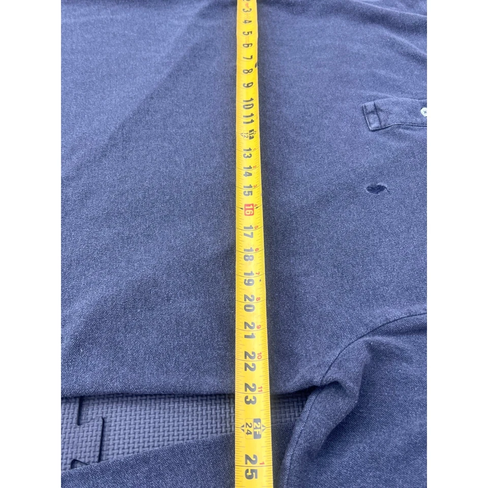 Vintage Polo Ralph Lauren Mens Long Sleeve Polo Shirt Gray Extra Large XL Y2K - Image 4 of 4