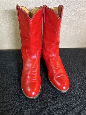Gorgeous Justin Red Roper Boots- Size 6 B Style L3055. Screams!!! Let s Dance!