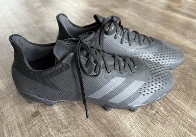 Adidas Predator 20.2 Soccer cleats Men s Size 6 US Demonskin Triple Black EF1630