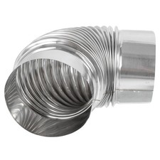  Elbow Exhaust Pipe Stainless Steel Comignolo Canna Fumaria Tubi Canne Fumarie