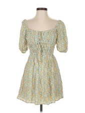 Faithfull the Brand Women Yellow Casual Dress 4