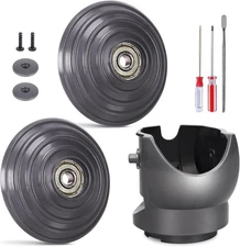 Ball Wheel + Vacuum Head Connector Replacement Compatible with Dyson V10 V11 V15